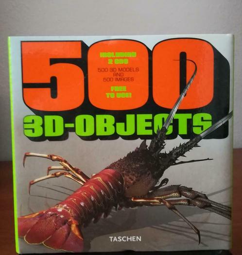500 3D-Objects, Livres, Livres Autre, Comme neuf, Enlèvement ou Envoi