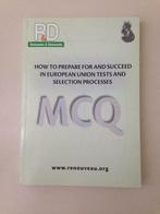 MCQ - EU Tests and Selections, Livres, Comme neuf, Envoi