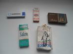 Lot de 5 Anciens petits paquets cigarettes dans leur Jus., Autres types, Utilisé, Enlèvement ou Envoi