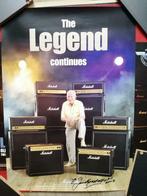 Marshall poster getekend door Jim Marshall, Rechthoekig Staand, Ophalen of Verzenden, Zo goed als nieuw, A1 t/m A3