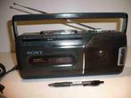 radio K7 portative SONY CFM-140 II - mono, Gebruikt, Ophalen of Verzenden, Radio