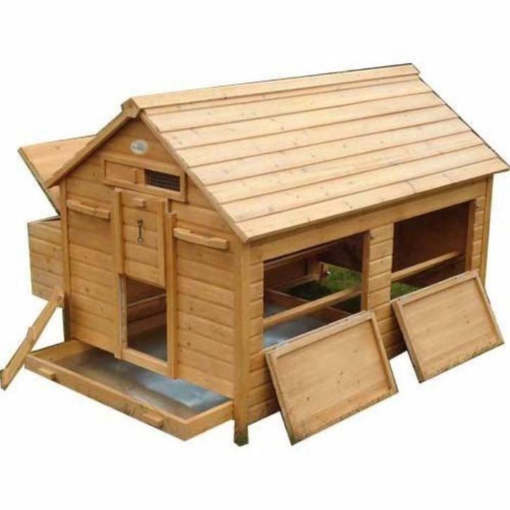 Poulailler GEANT poulailler XXL abri 15 poules poule coq, Animaux & Accessoires, Volatiles | Accessoires, Neuf, Poulailler, Envoi