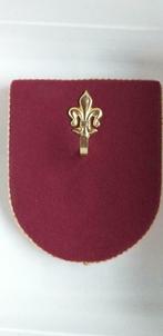 Fluwelen kapstokhaak, Antiek en Kunst, Ophalen of Verzenden, Koper