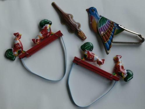 Blikken speelgoed (vintage 4st), Kinderen en Baby's, Speelgoed | Educatief en Creatief, Nieuw, Ontdekken, Ophalen of Verzenden
