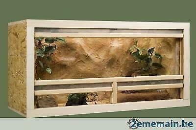 Terrarium horizontal 10 tailles terrarium OSB NEUF, Dieren en Toebehoren, Reptielen en Amfibieën | Toebehoren, Nieuw, Terrarium of Paludarium