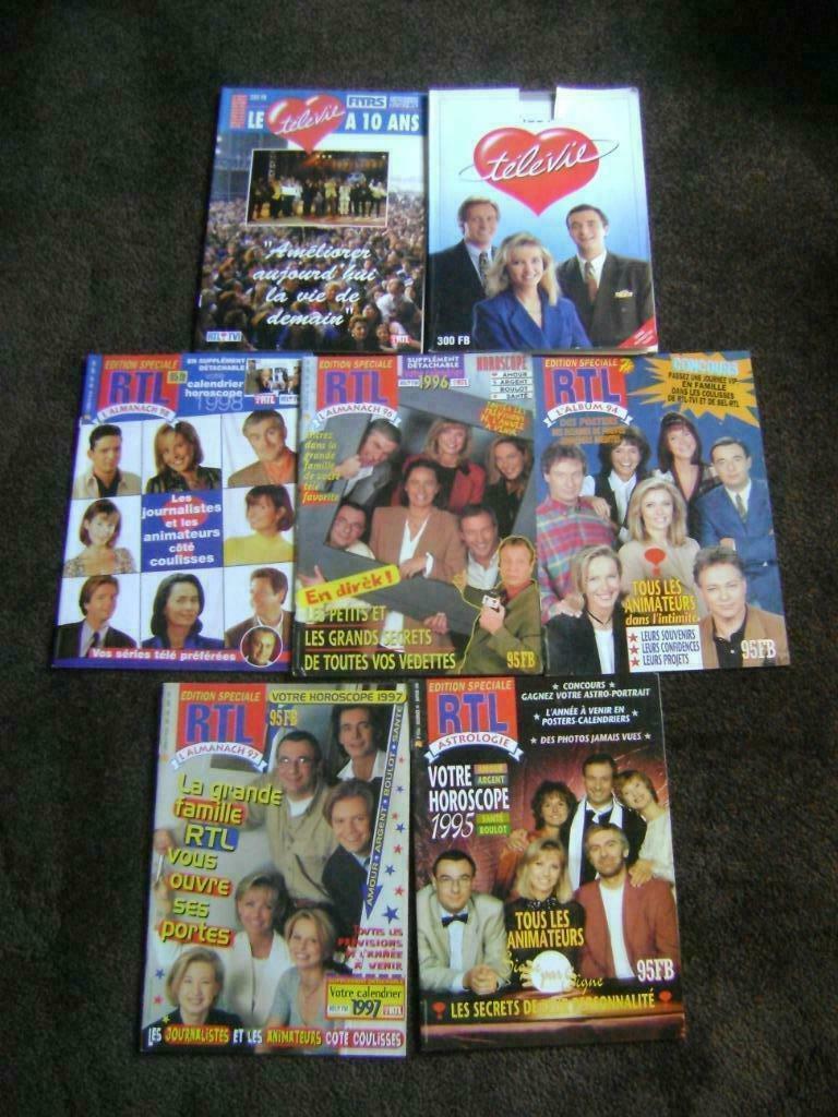 Livres anciens de RTL ( Télévie-Almanachs-Astrologie), Ophalen of Verzenden, 1980 tot heden, Tijdschrift