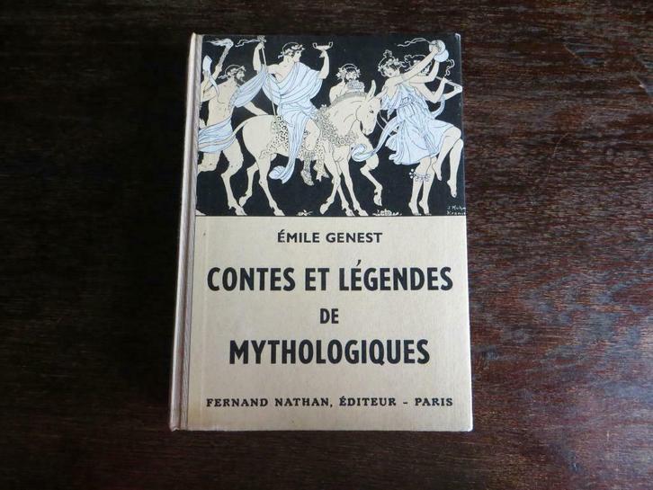 CONTES ET LEGENDES DE MYTHOLGIQUES door Emile Genest 1949, Boeken, Geschiedenis | Wereld, Zo goed als nieuw, Overige gebieden