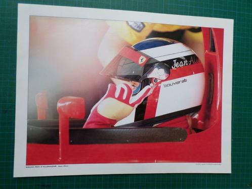 Jean Alesi - F1 - photo-poster - 1991, Verzamelen, Posters, Zo goed als nieuw, Sport, A1 t/m A3, Rechthoekig Liggend, Ophalen of Verzenden