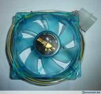 Sunbeam ventilateur PC bleu transparent 8 cm, Informatique & Logiciels, Enlèvement, Utilisé