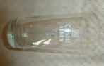 #H Bier glas CRISTAL ALKEN 25cl " boerke ; wit open logo ", Nieuw, Ophalen of Verzenden, Bierglas