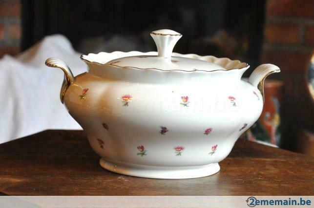 +soupière petite fleur mosa maastricht, Enlèvement ou Envoi