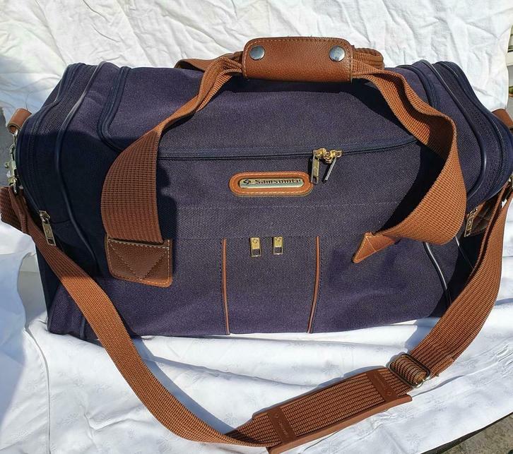 Samsonite travelbag LincolnII vintage Canberra style 1990's, Handtassen en Accessoires, Tassen | Reistassen en Weekendtassen, Zo goed als nieuw