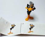 Looney Tunes Cinema 2002 : Duffy Duck avec caméra + Bpz, Figurines en plastique dur, Utilisé, Enlèvement ou Envoi