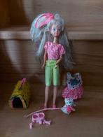 Barbie avec chien et boîte d'origine, Comme neuf, Enlèvement ou Envoi, Barbie