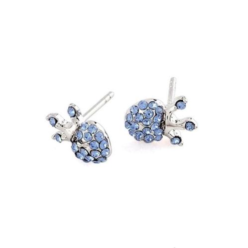 Boucles d oreilles Neuf N 32642RH, Bijoux, Sacs & Beauté, Boucles d'oreilles, Neuf, Puces ou Clous, Autres matériaux, Argent, Avec strass