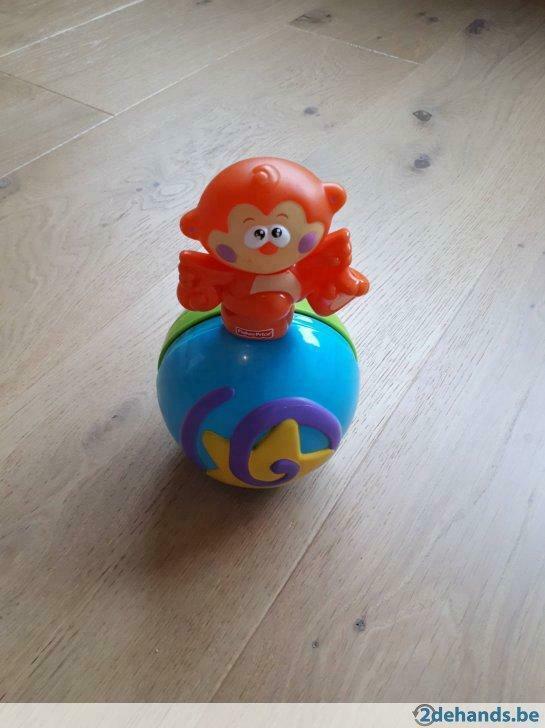 Fisher - price muzikale bal ( aapje ), Kinderen en Baby's, Speelgoed | Fisher-Price, Gebruikt