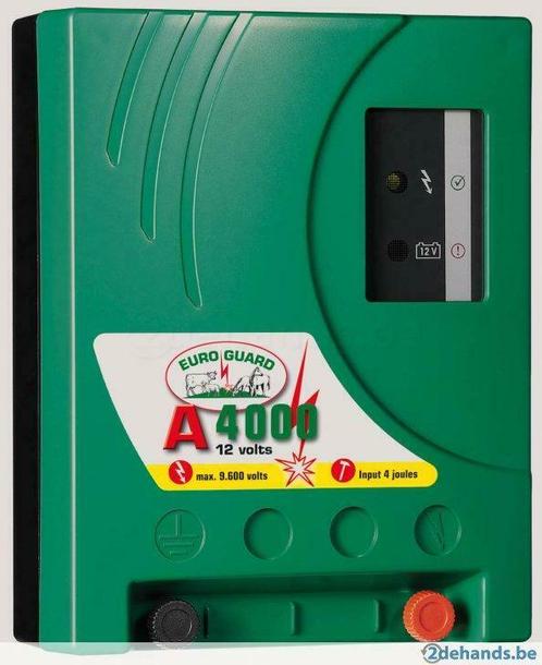 Schrikdraadapparaat A4000 op 12 Volt batterij, Agrodieren, Animaux & Accessoires, Box & Pâturages