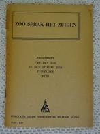 Livret ancien WW2 Zoo sprak het zuide l'autorité militaire, Autres sujets/thèmes, 1945 à nos jours, Utilisé, Enlèvement ou Envoi