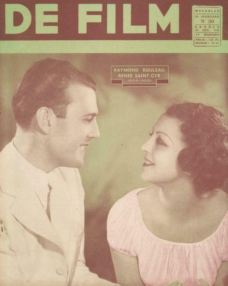 De Film (weekblad, jaargang 10, n° 30, 1936, Patria), Boeken, Tijdschriften en Kranten, Ophalen of Verzenden