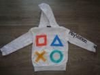Setje JBC: grijze hoodie & wit t-shirt playstation, Kinderen en Baby's, Jongen, Gebruikt, Ophalen of Verzenden, Setje