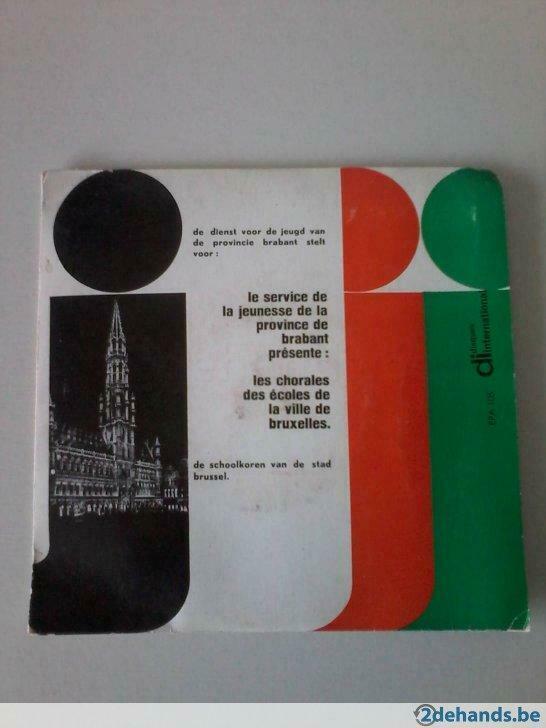 de schoolkoren van de stad Brussel, CD & DVD, Vinyles | Autres Vinyles