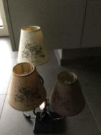 Lampadaire met 3 kappen, Ophalen, Zo goed als nieuw, Metaal