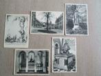 5 postkaarten moederhuis der missies van Scheut., Verzamelen, Verzenden