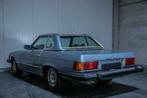 Mercedes-Benz SL 450, Auto's, Automaat, Beige, Cabriolet, Blauw