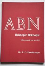 BEKNOPTE BEKNOPTE MINI-SYNTAKSIS VAN HET ABN PAARDEKOOPER, Gelezen, Ophalen of Verzenden, Geesteswetenschap