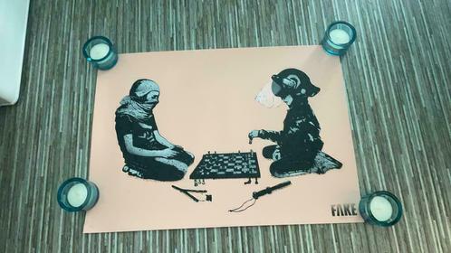 FAKE life is a game signed and Numbererd, Antiek en Kunst, Kunst | Tekeningen en Fotografie, Ophalen of Verzenden