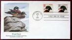 FIRST DAY COVER- THEMA VOGELS- EENDEN- U.S.A., Postzegels en Munten, Ophalen of Verzenden, Gestempeld