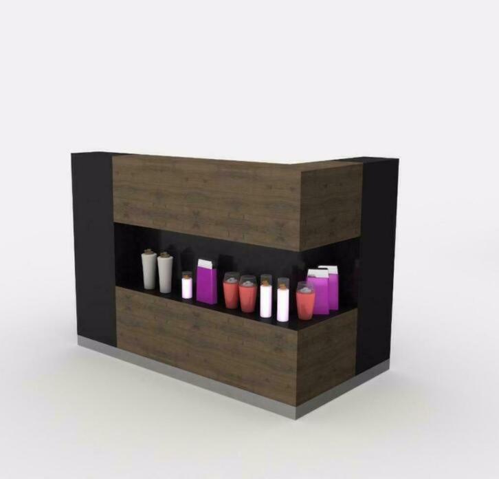 balie, kassa, kapsalon, inrichting, desk, receptie, toonbank, Huis en Inrichting, Barkrukken, Nieuw, Ophalen of Verzenden