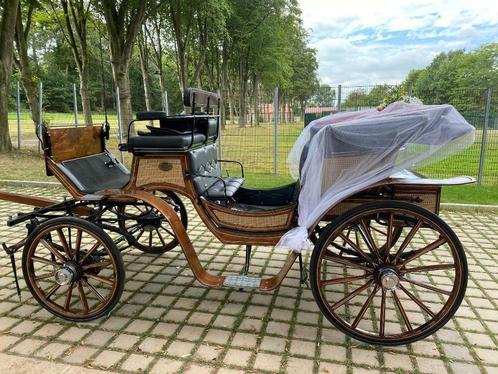 mariage en calèche, Dieren en Toebehoren, Paarden en Pony's | Overige Paardenspullen, Zo goed als nieuw, Recreatie, Ophalen of Verzenden