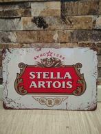 Plaque en métal publicitaire vintage biere Stella Artois, Enlèvement ou Envoi, Neuf, Panneau publicitaire