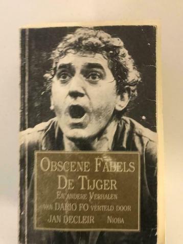 Fables obscènes Dario Fo laisse Jan Decleir, Enlèvement ou Envoi, Comme neuf, Belgique