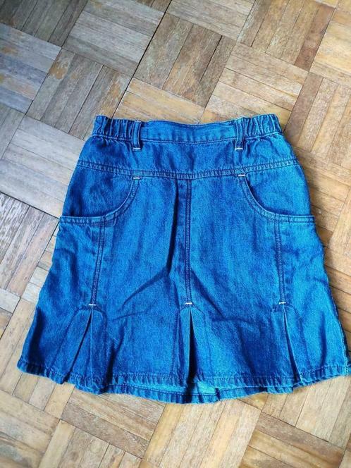 Retro jeansrok jeans rok jeansrokje - maat 122 128, Kinderen en Baby's, Kinderkleding | Maat 122, Gebruikt, Meisje, Jurk of Rok