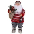 Decoratie figuur kerstman pop  46 cm, Nieuw, Ophalen of Verzenden