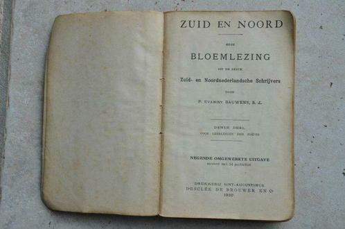 Zuid en Noord - eene bloemlezing : PRIJSDALING, Antiquités & Art, Antiquités | Livres & Manuscrits, Envoi