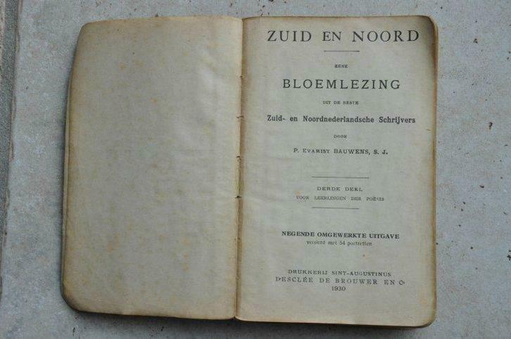 Zuid en Noord - eene bloemlezing : PRIJSDALING, Antiek en Kunst, Antiek | Boeken en Manuscripten, Verzenden