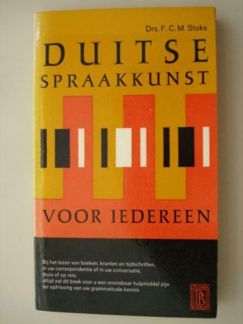 1. Duitse Spraakkunst voor iedereen Prisma Stoks 1962, Livres, Langue | Allemand, Utilisé, Non-fiction, Envoi