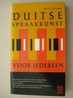 1. Duitse Spraakkunst voor iedereen Prisma Stoks 1962, Gelezen, Non-fictie, Dr. F.C.M. Stoks, Verzenden