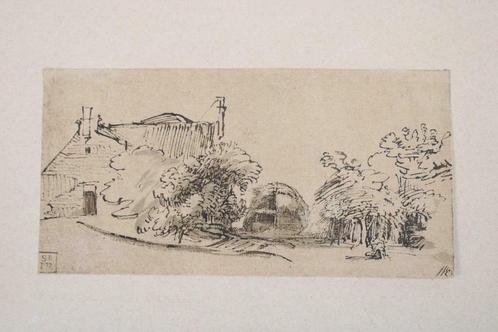 tekening van Rembrandt Van Rijn, uitgave Nijhoff, Antiek en Kunst, Kunst | Tekeningen en Fotografie, Ophalen of Verzenden