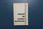 Boek, Manuel du junior secouriste, rode kruis 1963, Utilisé, Enlèvement ou Envoi