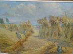 Adolf BAEYENS °1886-1969 Luminisme grote olie/doek 'oogst', Antiek en Kunst, Ophalen
