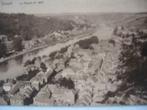 Dinant avec la Meuse en aval.  Carte noir et blanc et, timbr, Affranchie, Namur, 1920 à 1940, Enlèvement ou Envoi