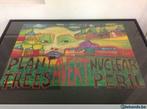 Hundertwasser, gelimiteerde poster, 90x100cm,, Antiek en Kunst