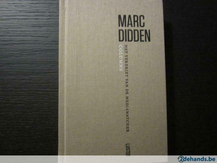 Het verdriet van de mediawatcher -Marc  Didden-, Boeken, Literatuur, Gelezen, Ophalen of Verzenden
