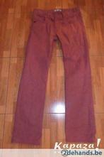 Pantalon bordeaux taille 176, Comme neuf, Garçon, Enlèvement ou Envoi, Pantalon