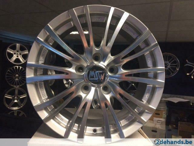 IN STOCK: NIEUWE set 16 inch 5x114.3 alu polish sport velgen, Auto-onderdelen, Banden en Velgen, Velg(en), 16 inch, Nieuw, Ophalen of Verzenden