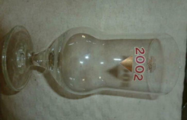 #G bier glas HEINEKEN BROUWERIJEN 2002, Verzamelen, Glas en Drinkglazen, Nieuw, Bierglas, Ophalen of Verzenden